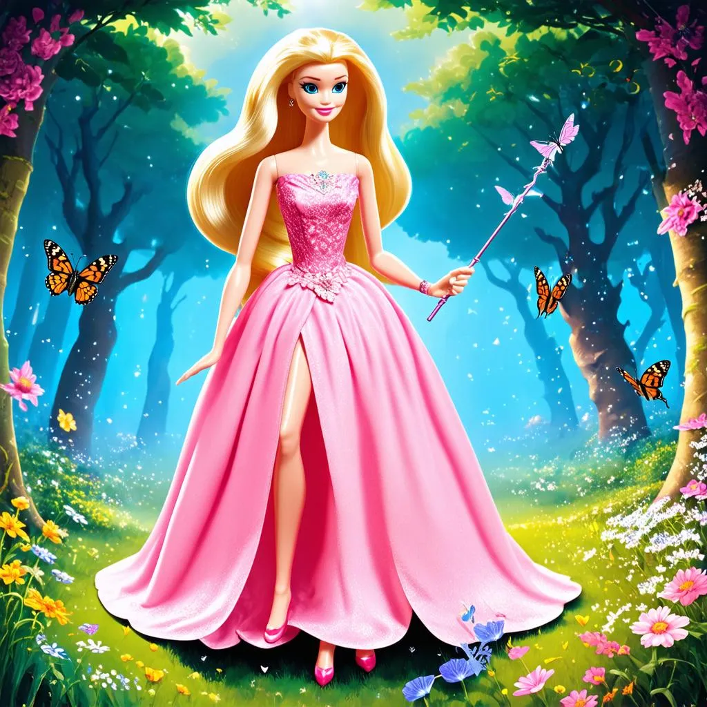 Barbie trong thế giới thần tiên