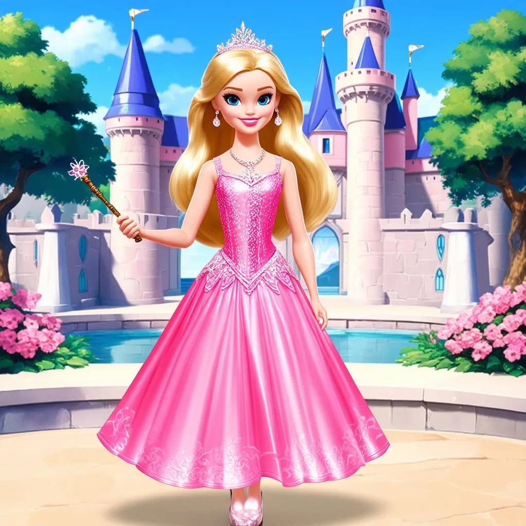 Game Barbie Hồ Thiên Nga