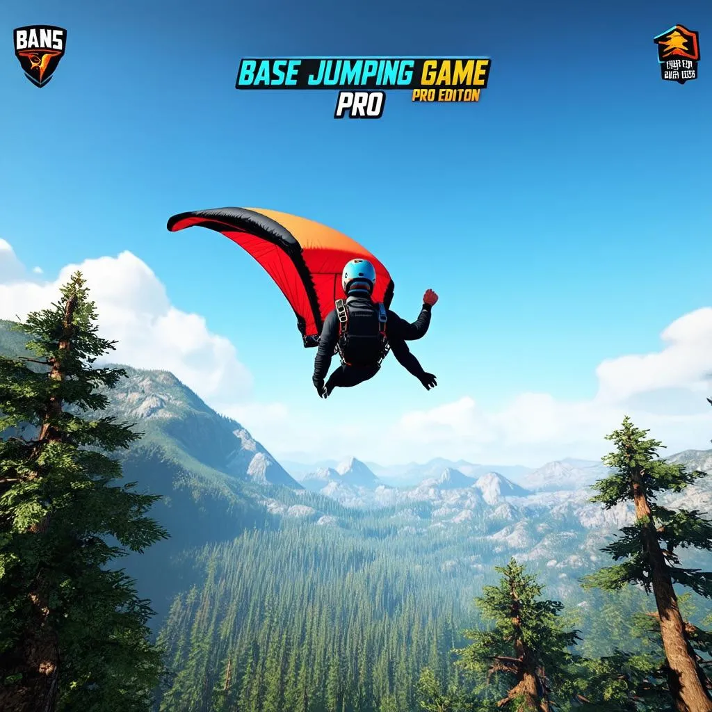 Cảnh chơi Base Jumping Game Pro Edition