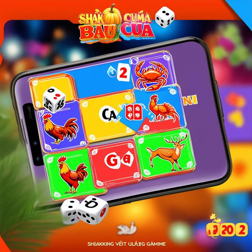 Giao diện game bầu cua việt