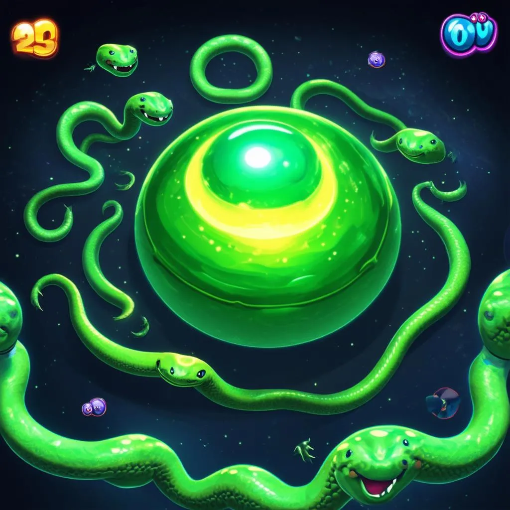 Báu vật trong game Slither.io