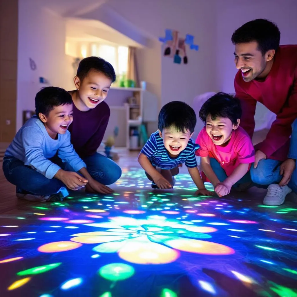 beam-interactive-floor-games-family