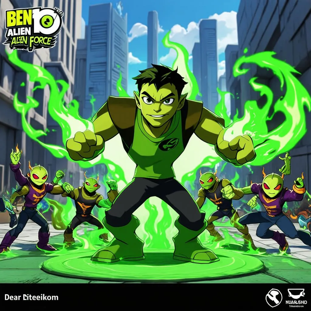 Ben 10 Alien Force Gameplay