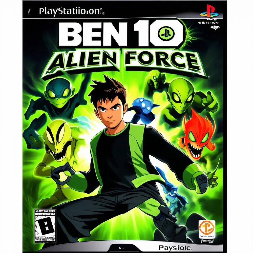 Ben 10: Alien Force PSP game cover