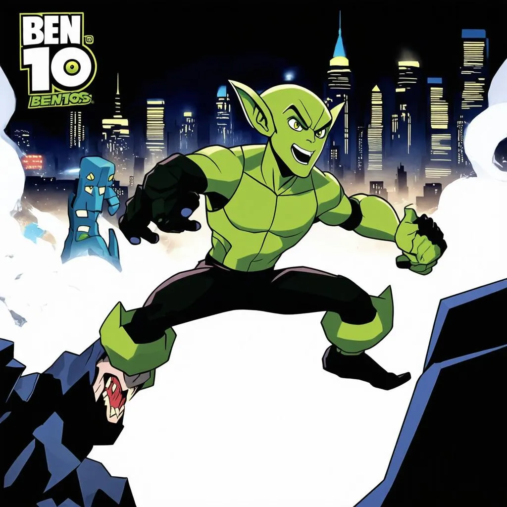 Ben 10 chiến đấu