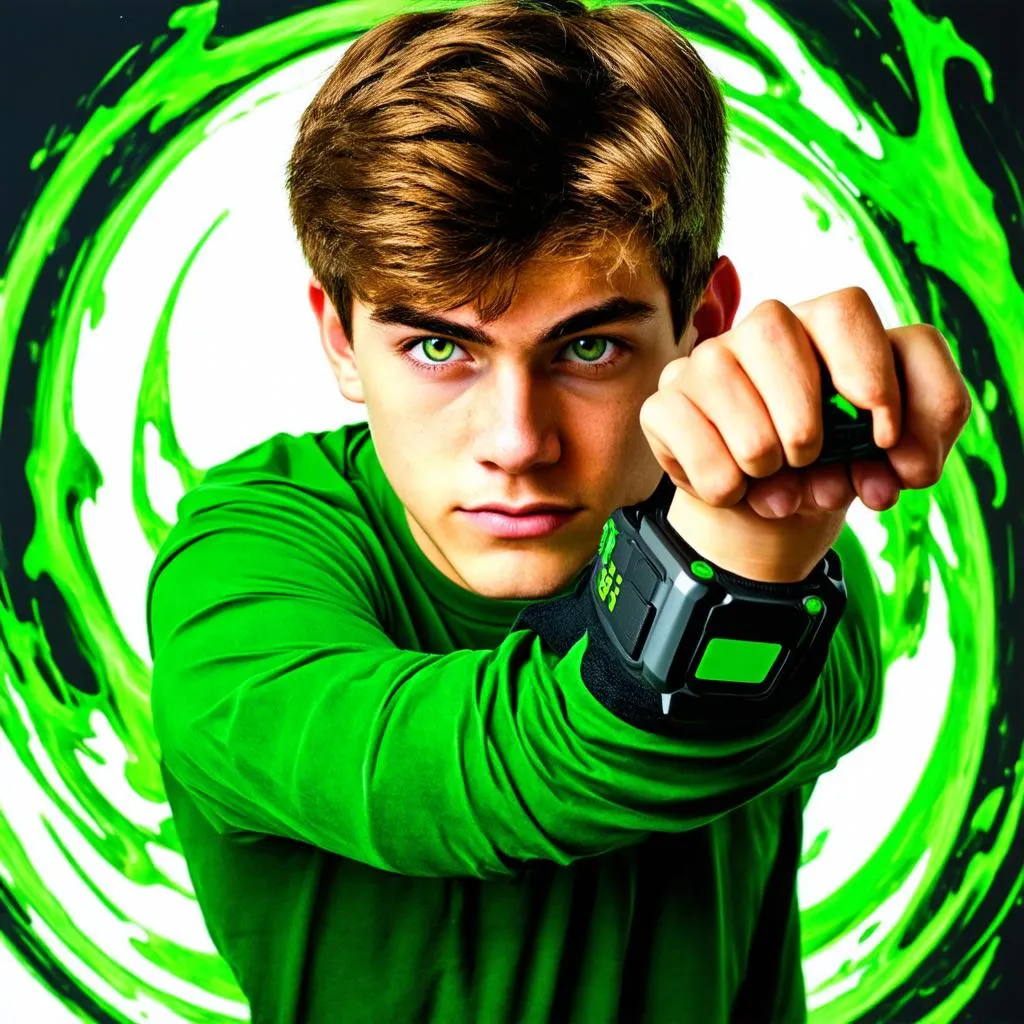 Ben 10 with Omnitrix