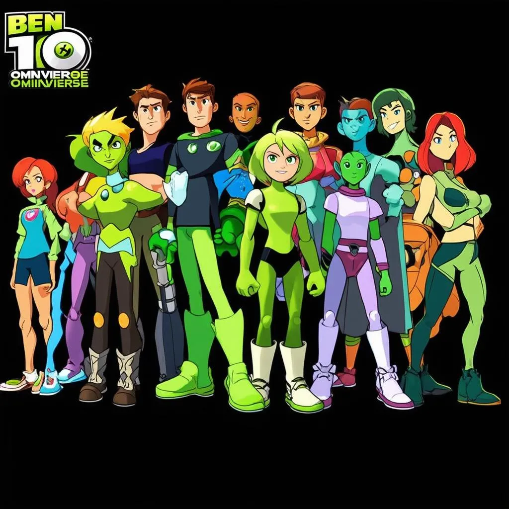 Ben 10 Omniverse Characters