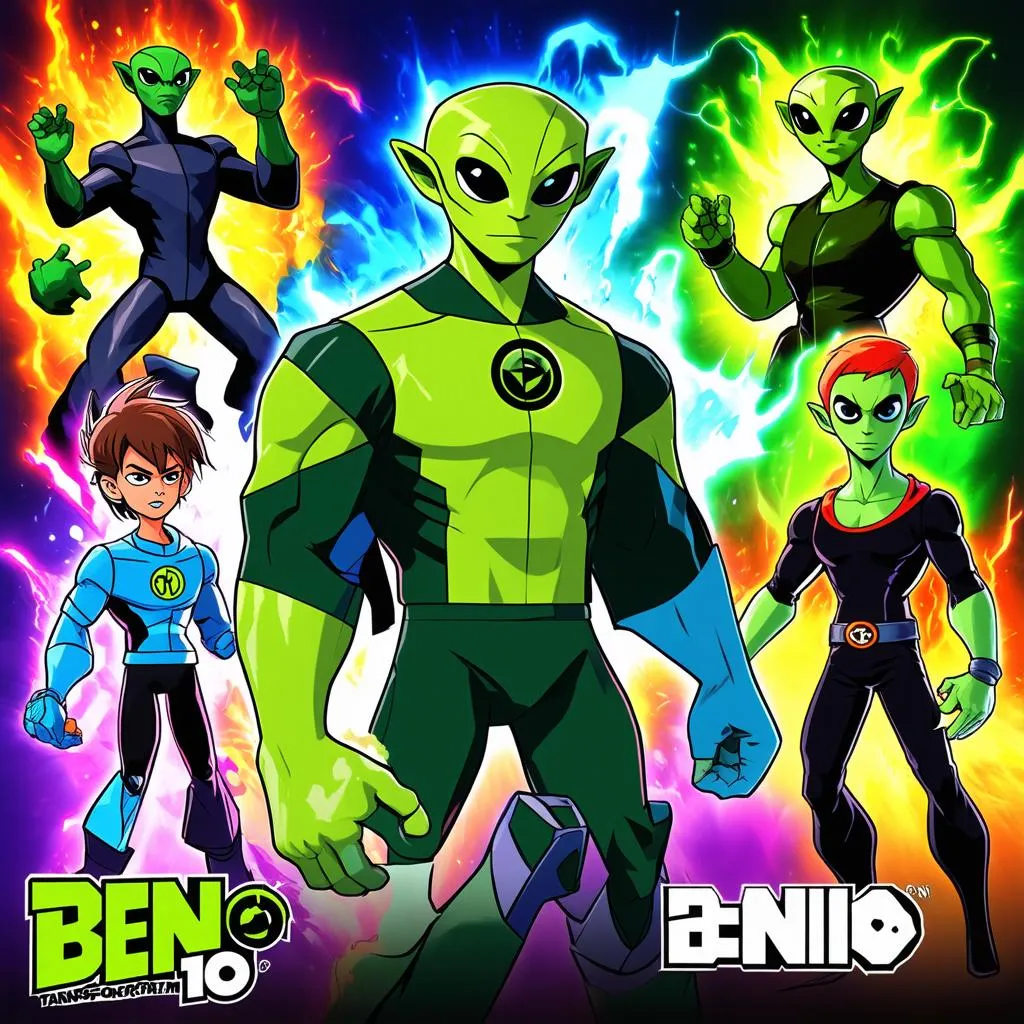 Các dạng biến hình của Ben 10