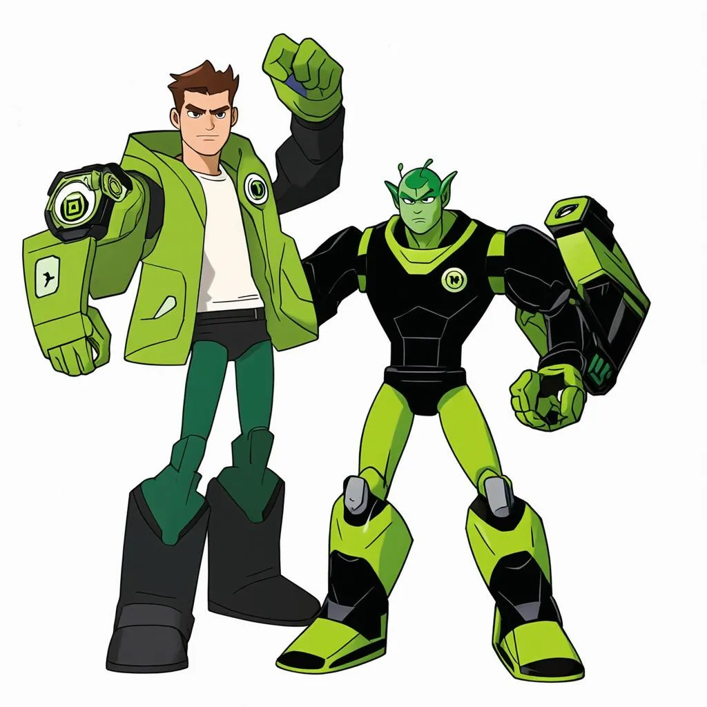 Ben 10 với đồng hồ Omnitrix