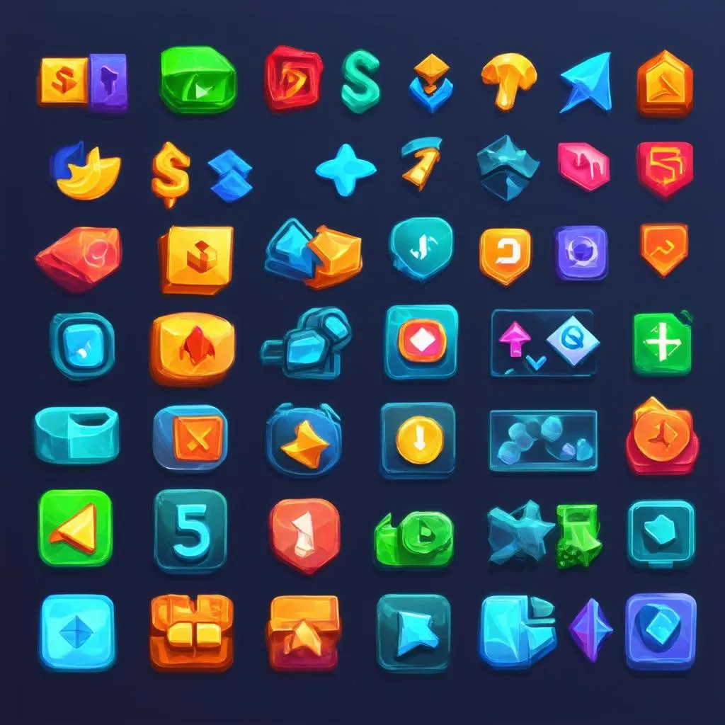 Play Game Icon ấn tượng