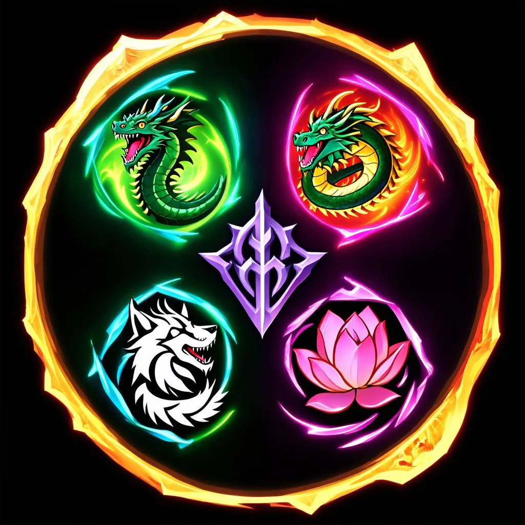 Battle Realms Clan Symbols