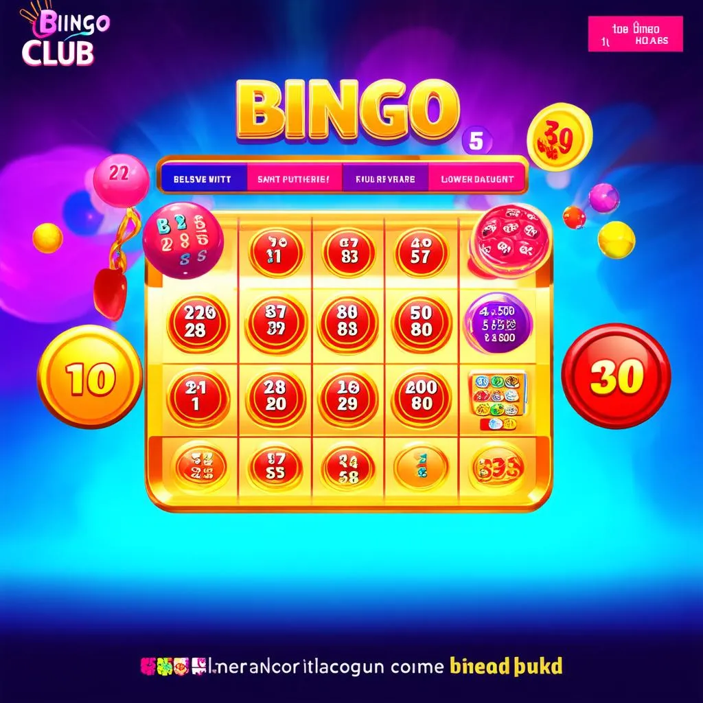 giao diện bingo club