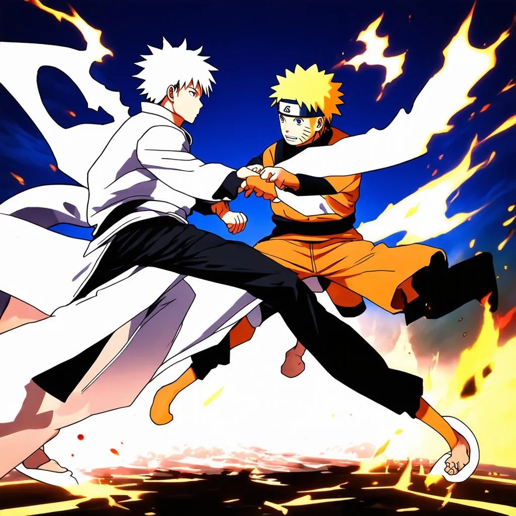 Bleach vs Naruto đối đầu