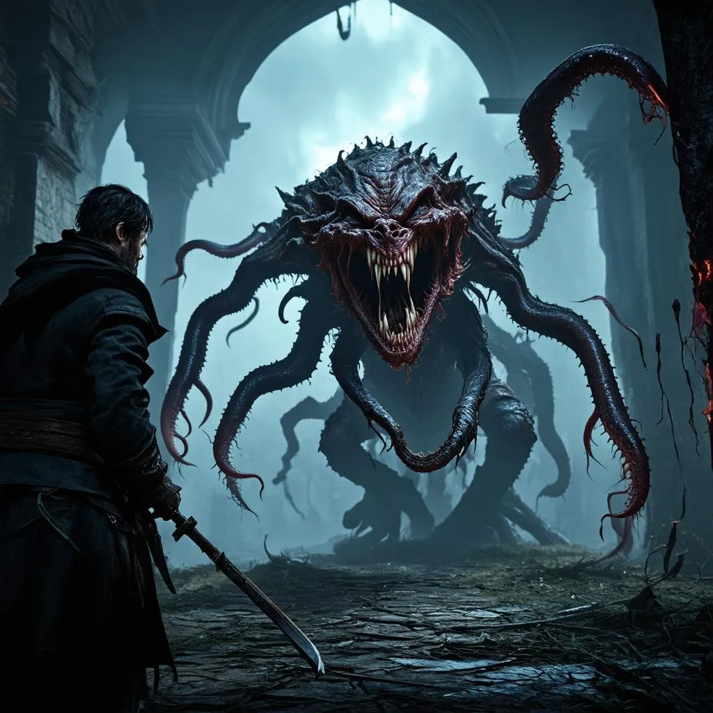 Bloodborne game screenshot