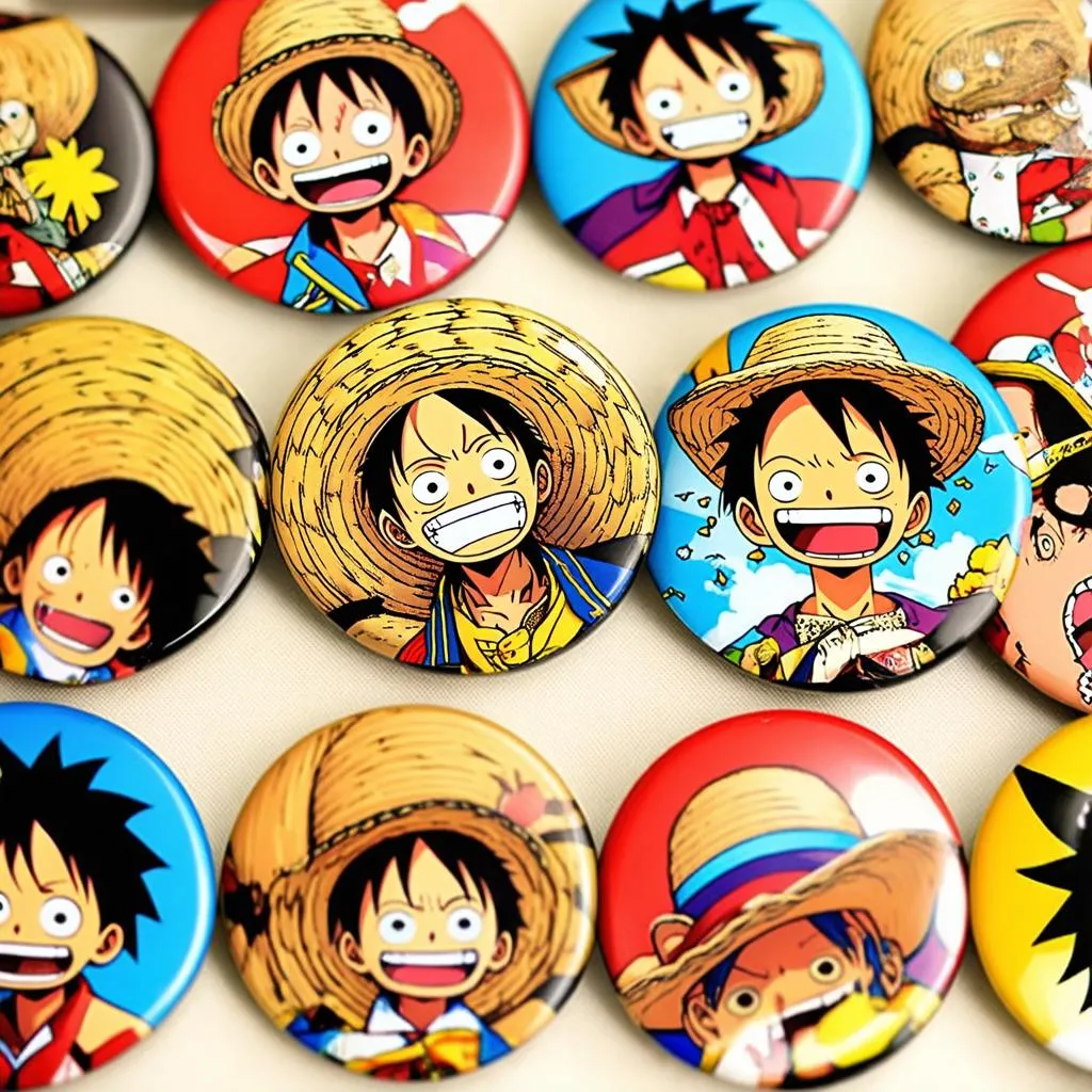 Bộ cúc kiểu One Piece