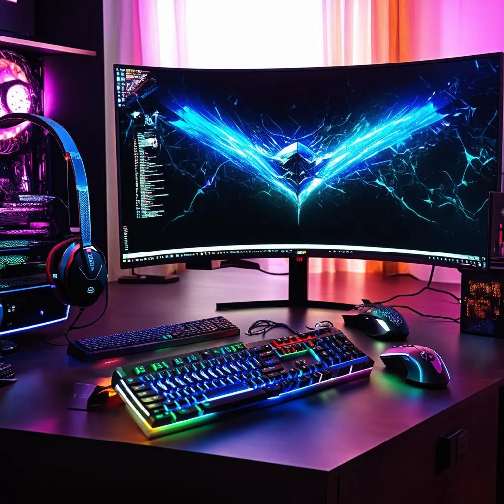 gaming-gear-setup