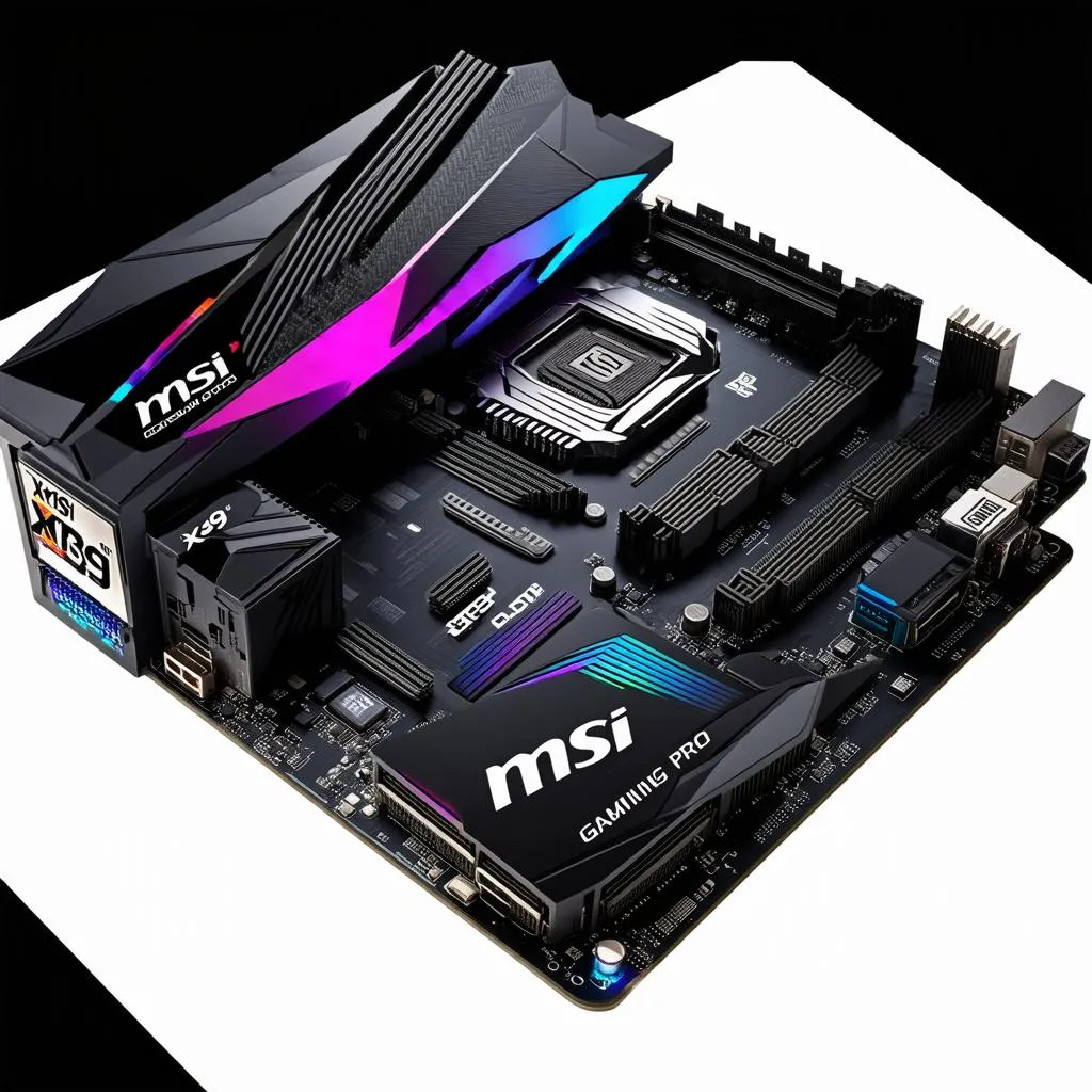 Bo mạch chủ MSI X399 Gaming Pro Carbon AC