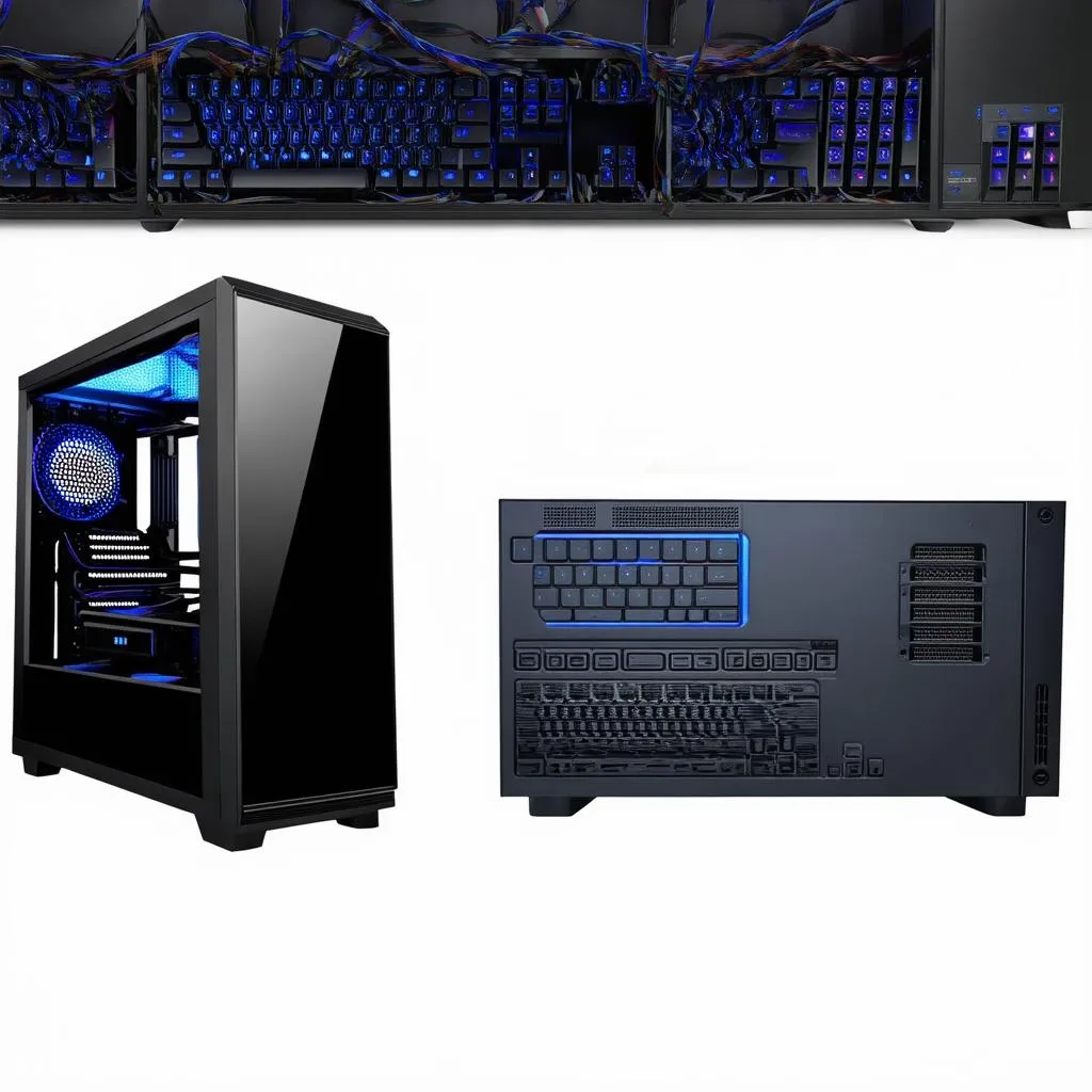 Bộ máy chủ PC gaming hiện đại