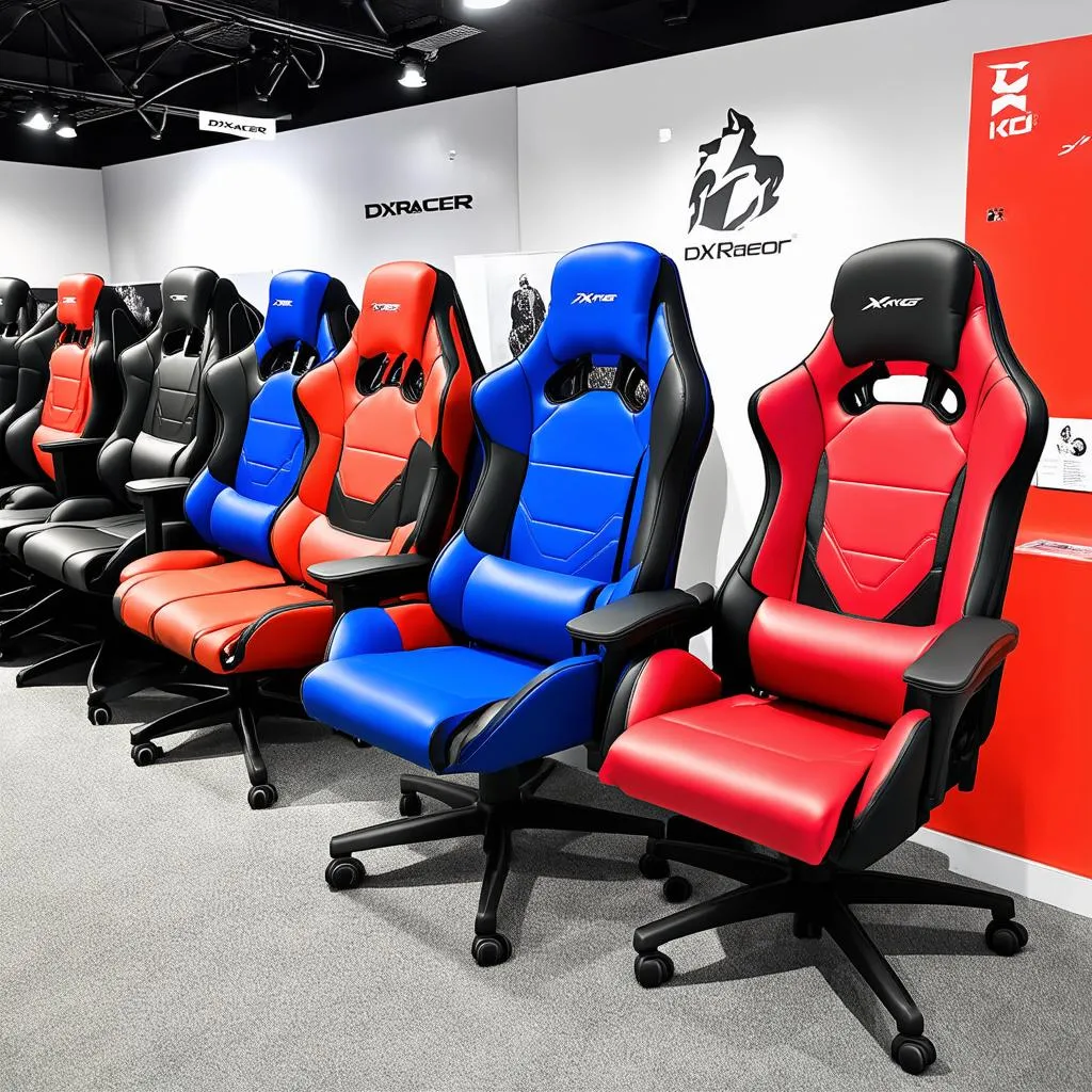 Bộ Sưu Tập Ghế Chơi Game DXRacer King Series