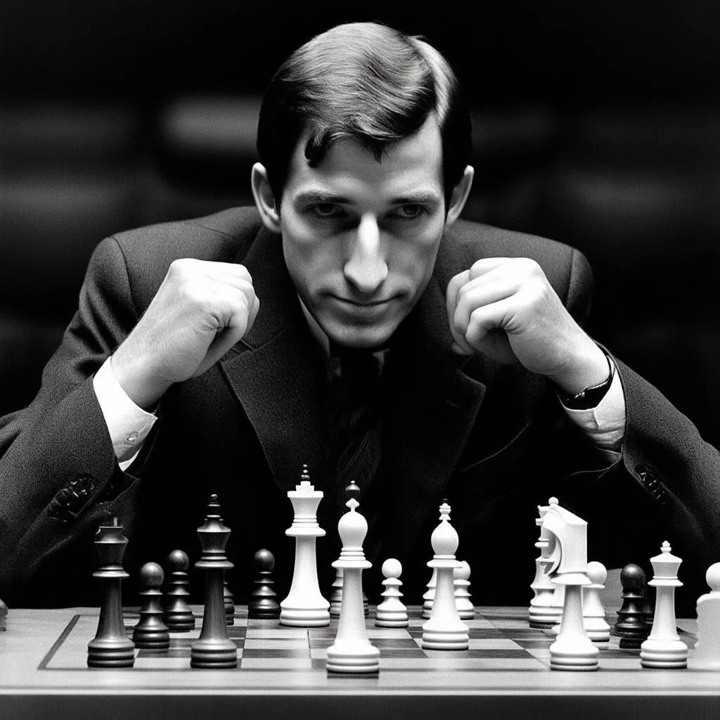 Bobby Fischer chơi cờ vua