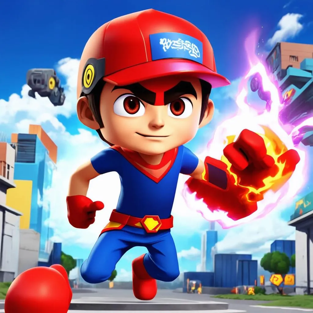 Boboiboy sử dụng siêu năng lực