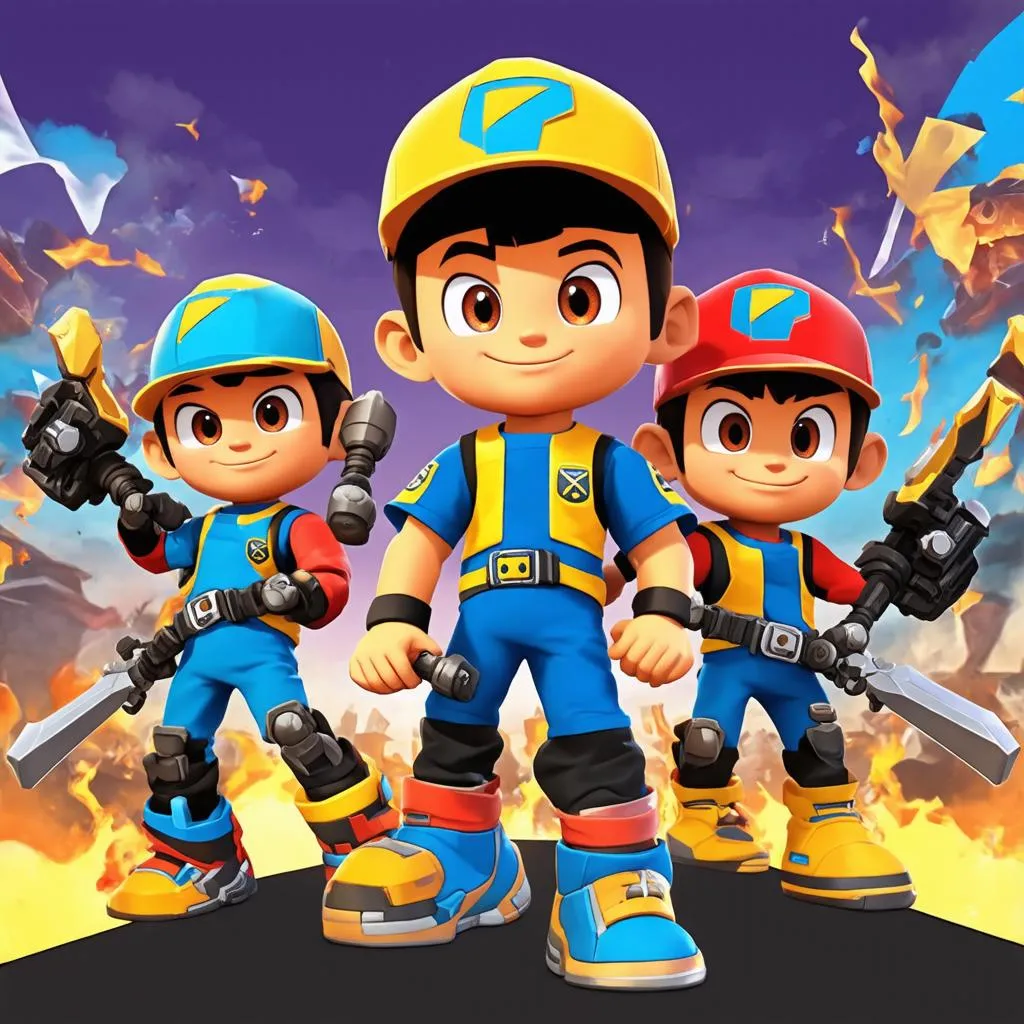 Boboiboy và những người bạn của mình