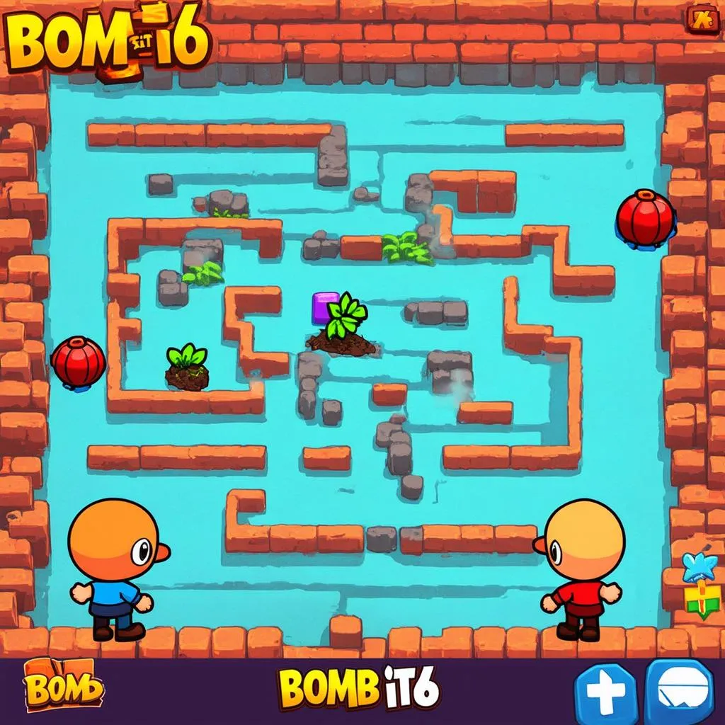 Game Bomb It 6 - Màn chơi