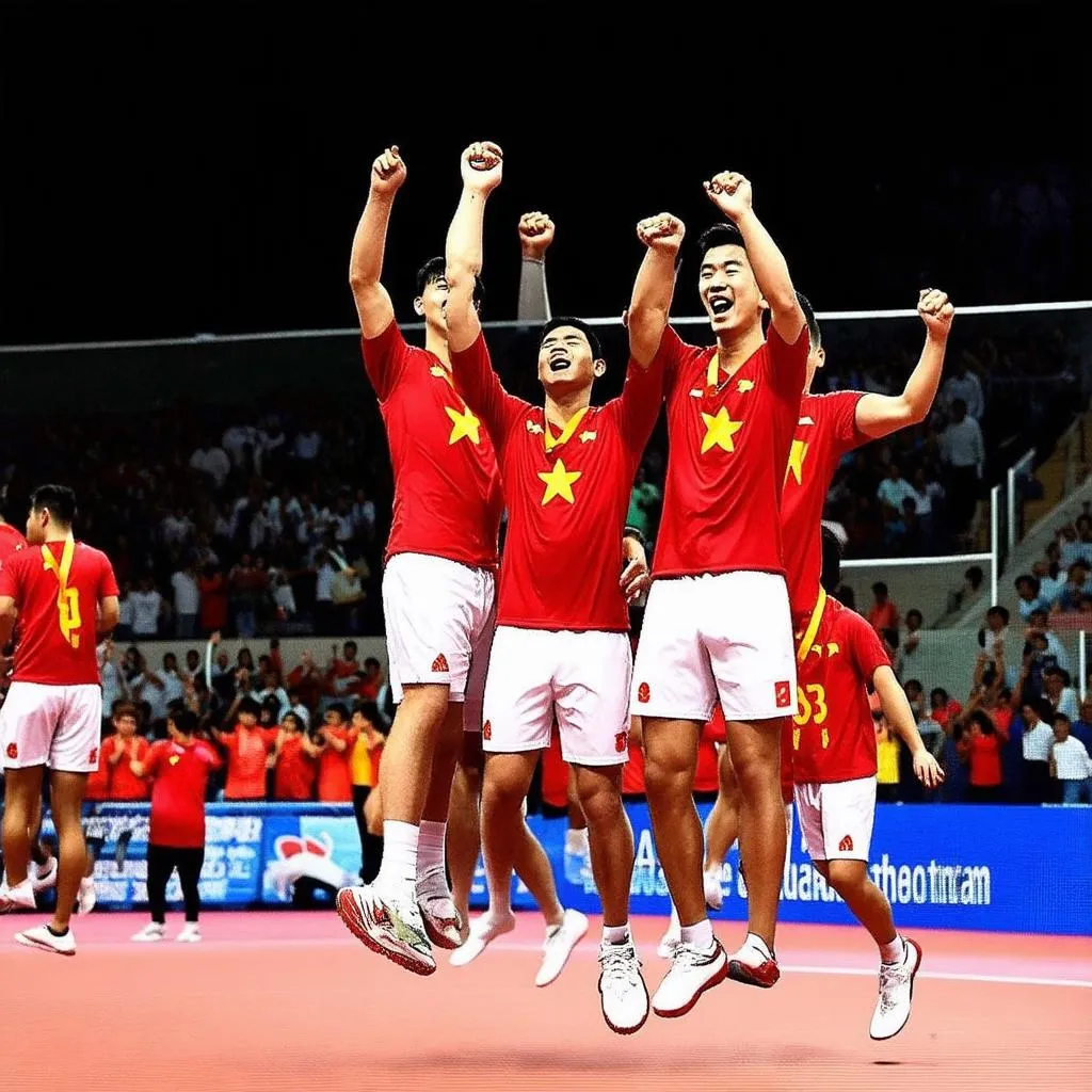 Bóng chuyền nam Việt Nam vô địch SEA Games 29