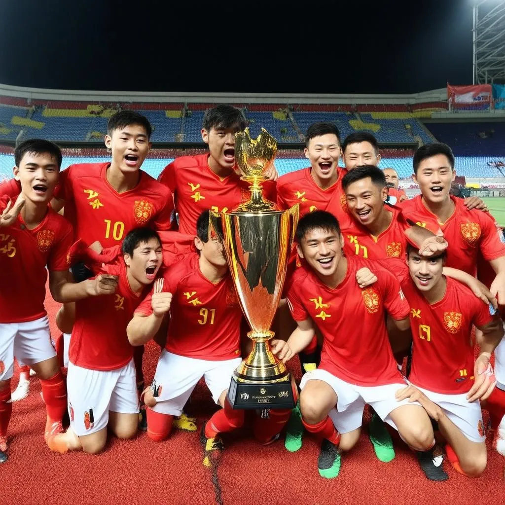 Bóng đá Việt Nam vô địch Sea Games