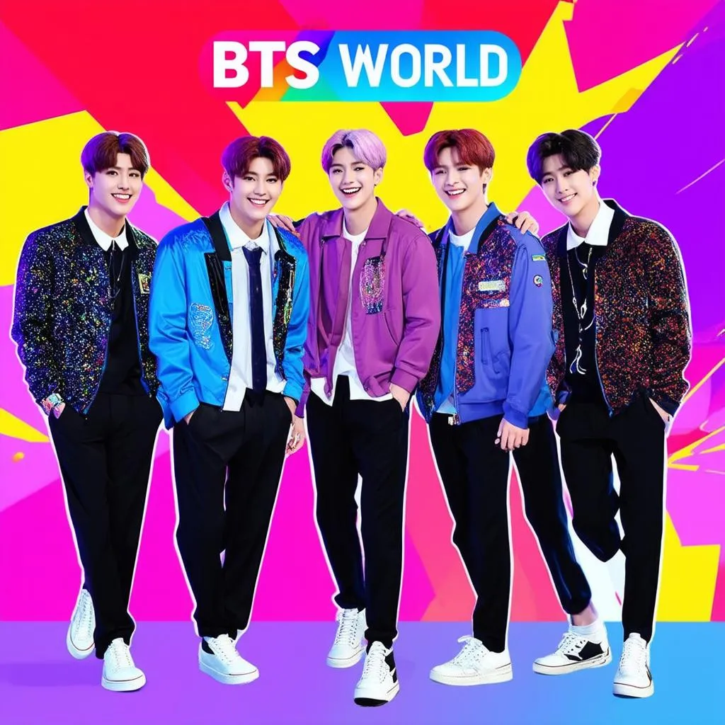 Hình ảnh BTS World Game iOS