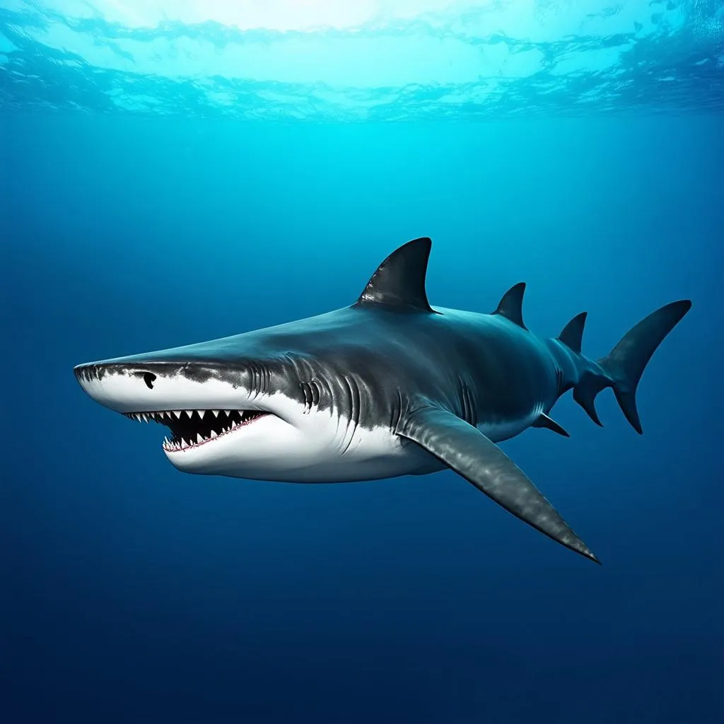 cá mập megalodon