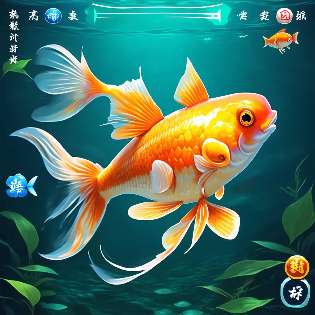 Cá Koi vàng trong game bắn cá