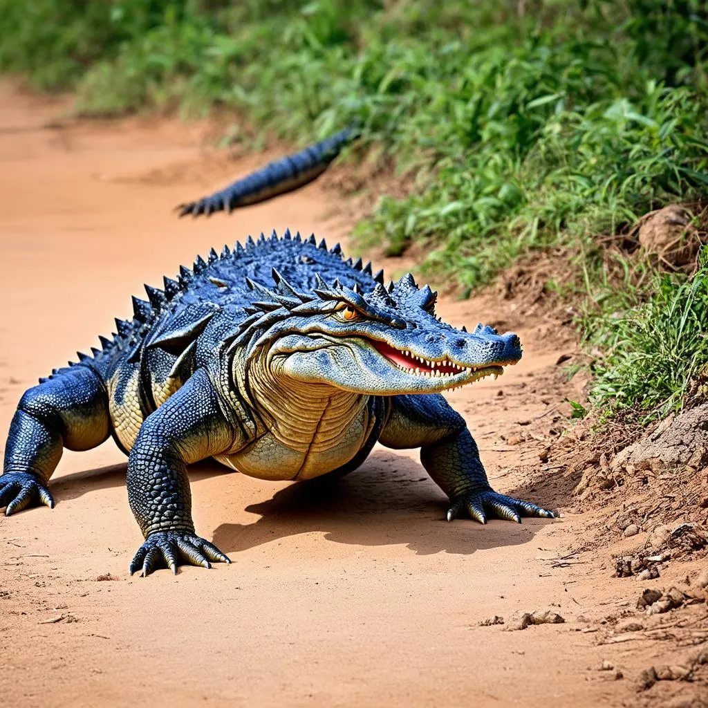 Cá Sấu Vượt Chướng Ngại Vật