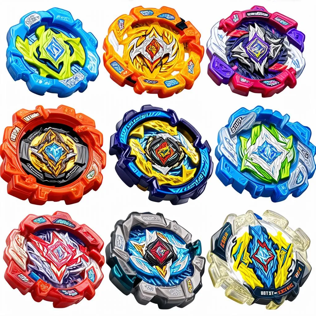 Các loại Beyblade khác nhau