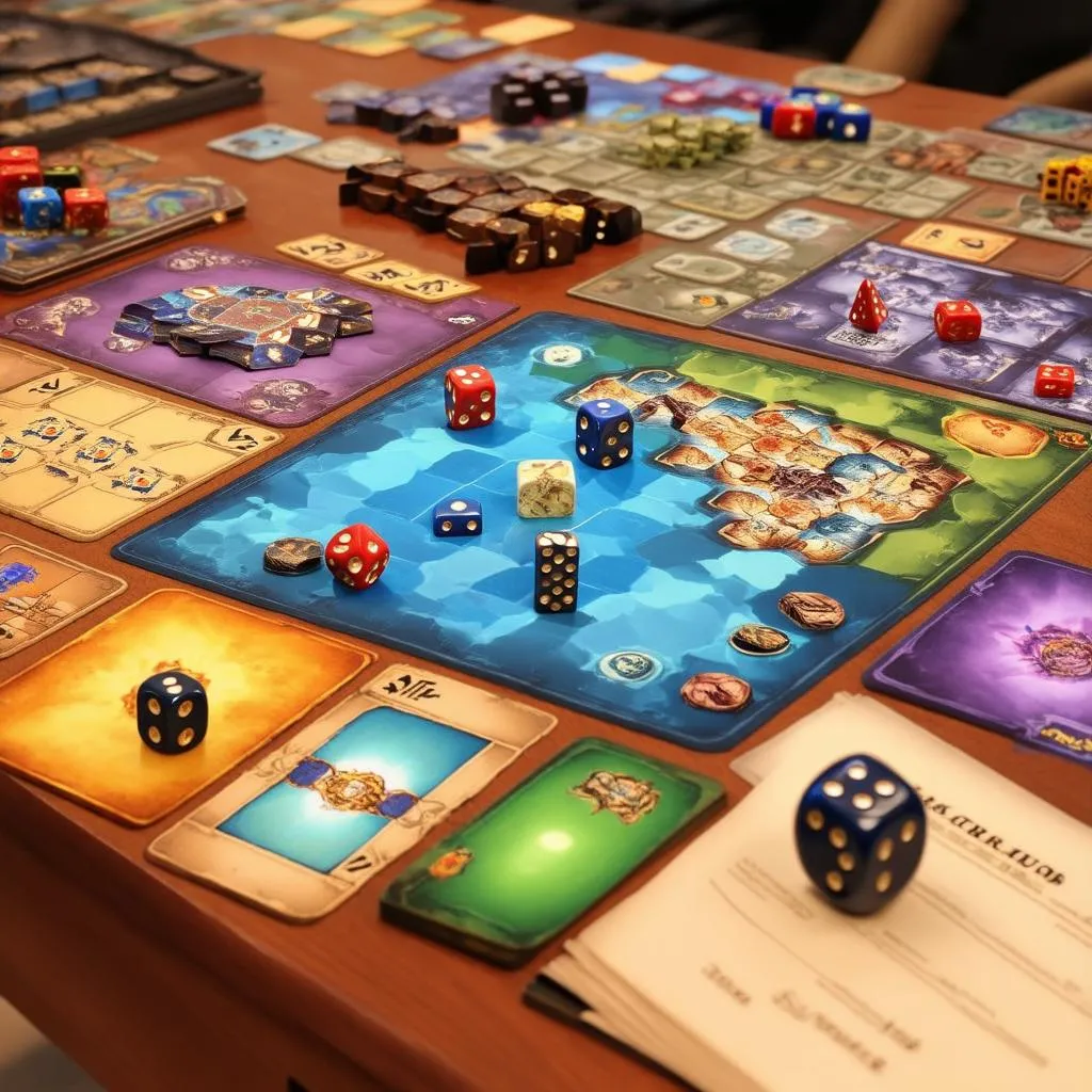 Các loại board game khác nhau