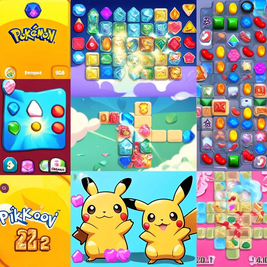 Các Game Giống Pikachu