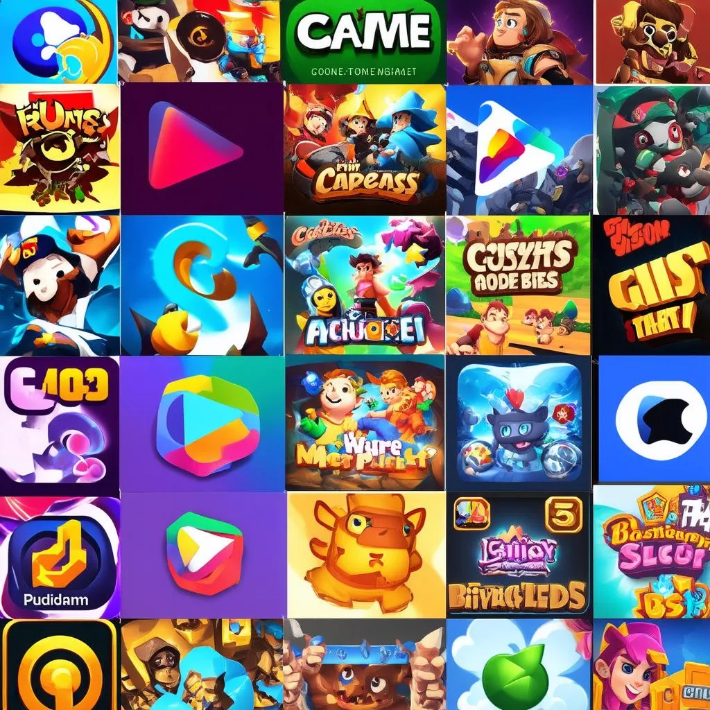 Different types of mobile game