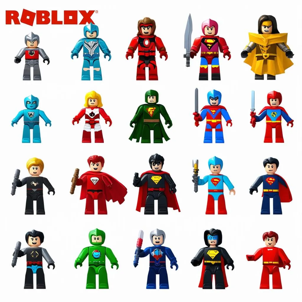 Các loại nhân vật Roblox