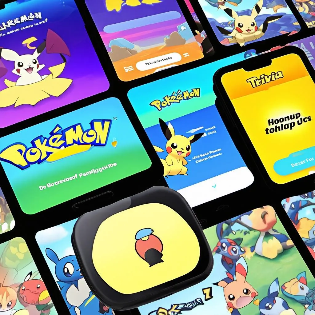 Các loại Pokemon Trivia Game