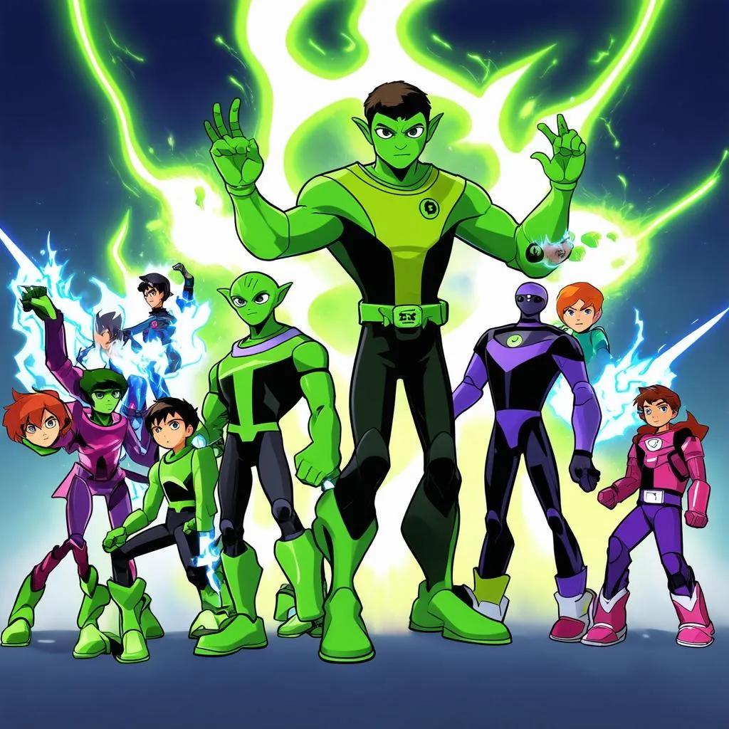 Các nhân vật Ben 10