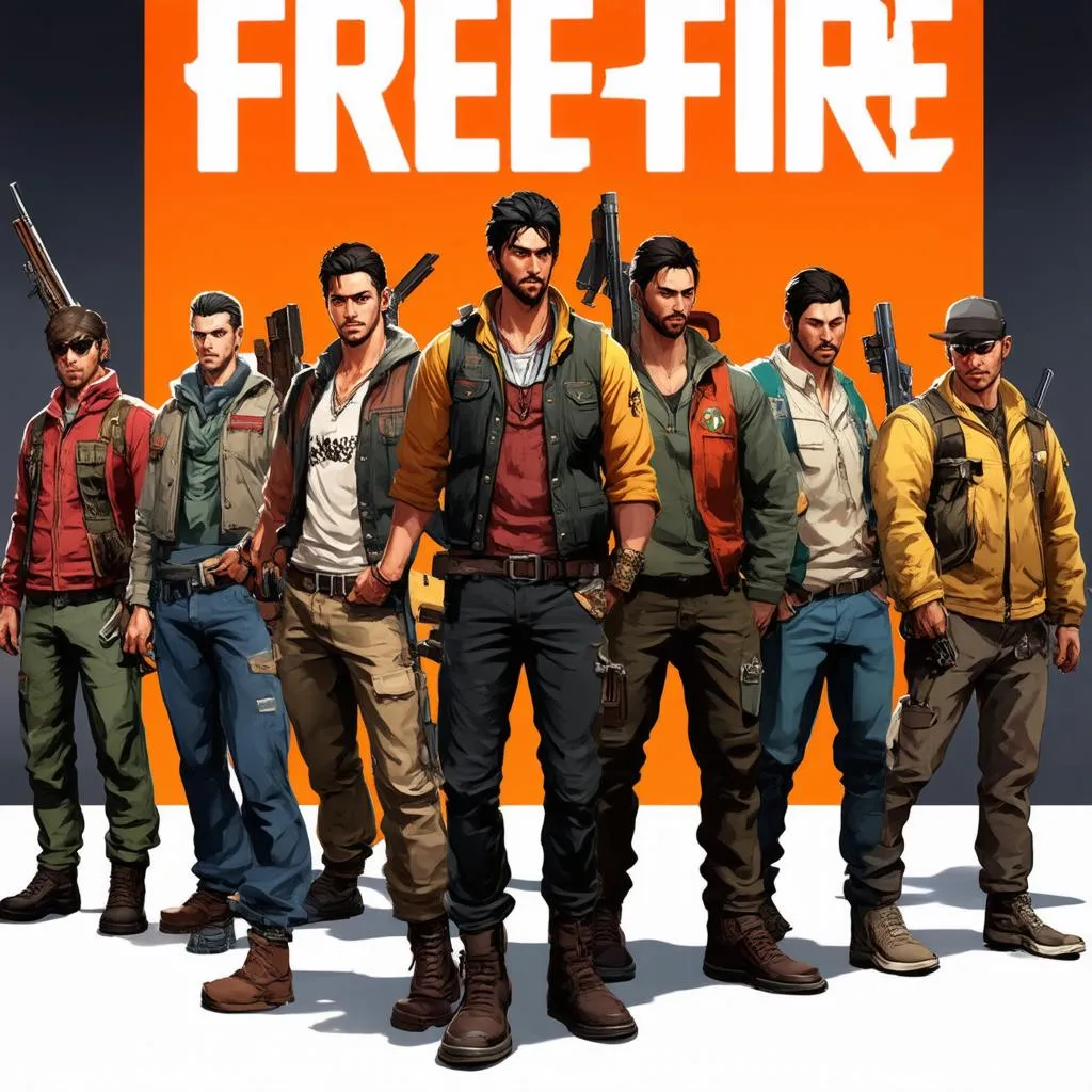 Các nhân vật game Free Fire