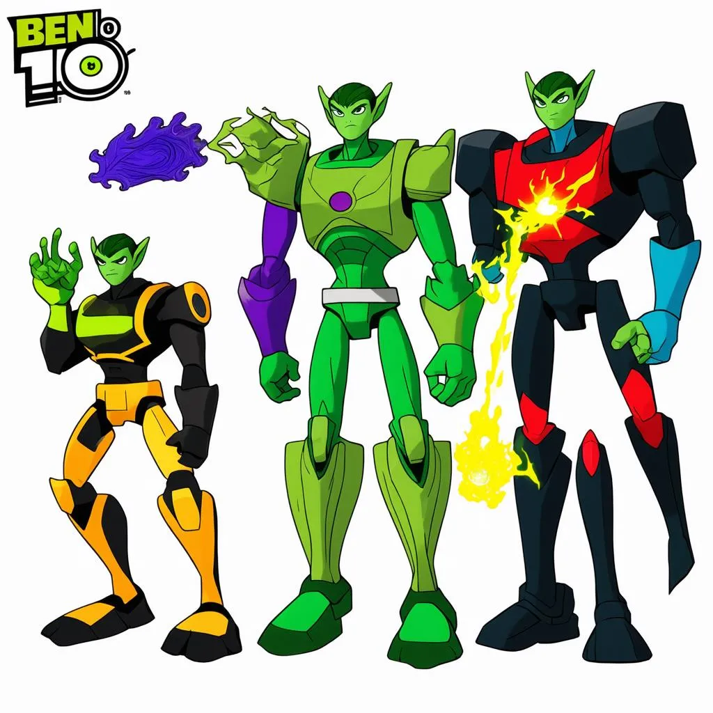 các nhân vật trong ben 10