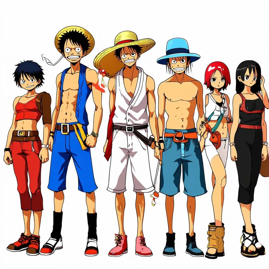 Các nhân vật trong game One Piece