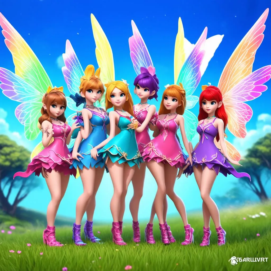 Các Nhân Vật Trong Game Winx