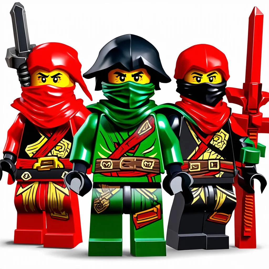 Các Nhân Vật Trong Lego Ninjago