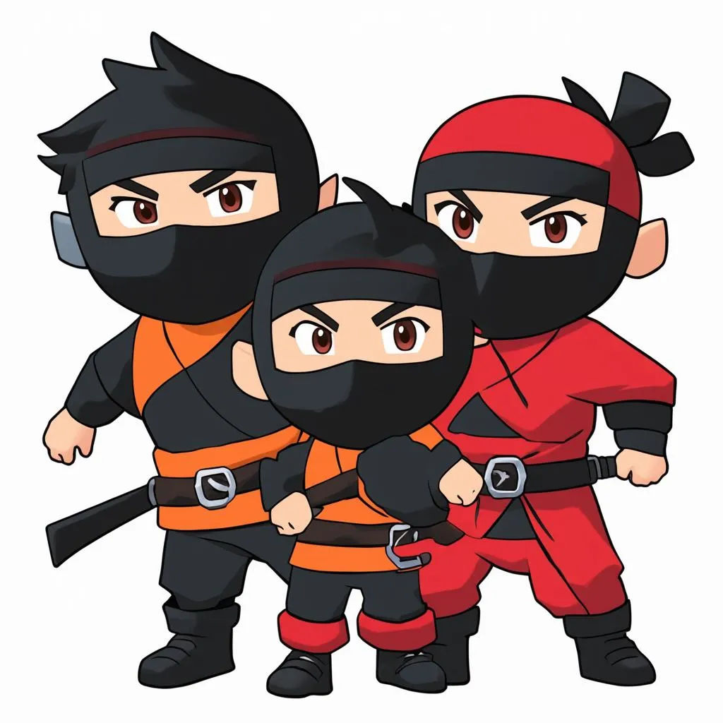 Các nhân vật trong Ninja Go