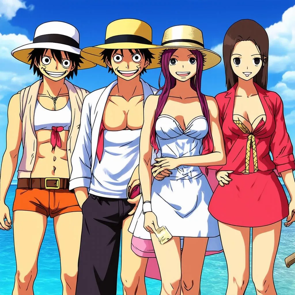 Các nhân vật trong One Piece Romance Dawn