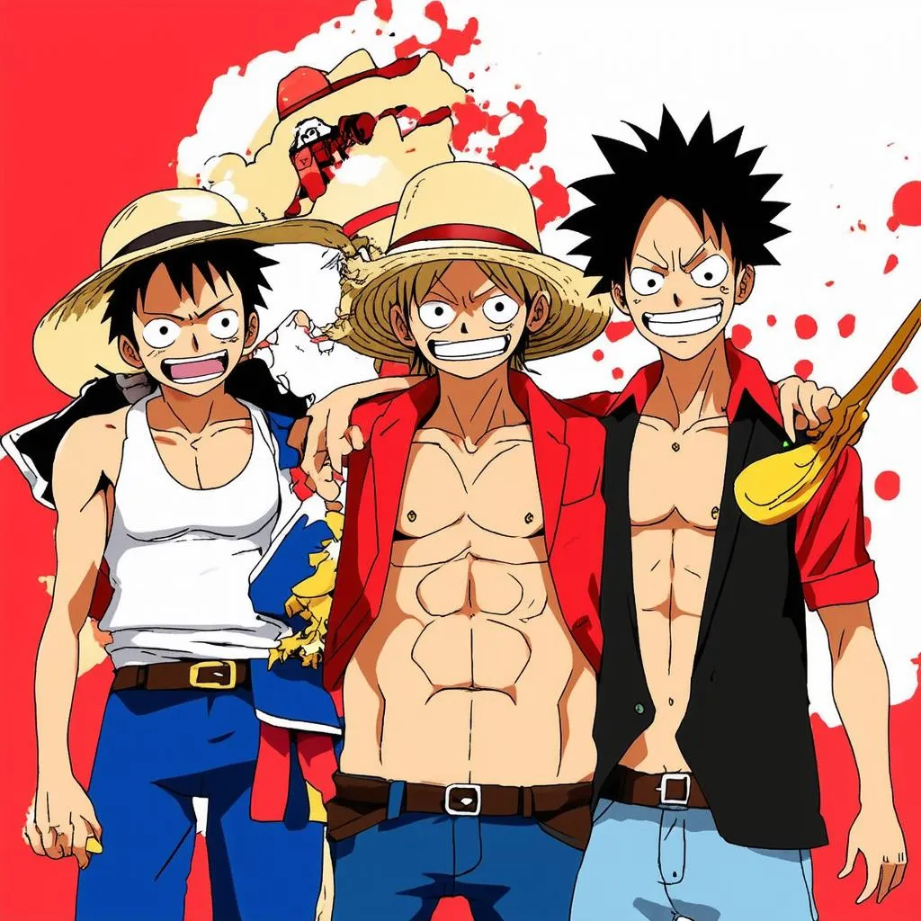 Các nhân vật trong One Piece và Fairy Tail