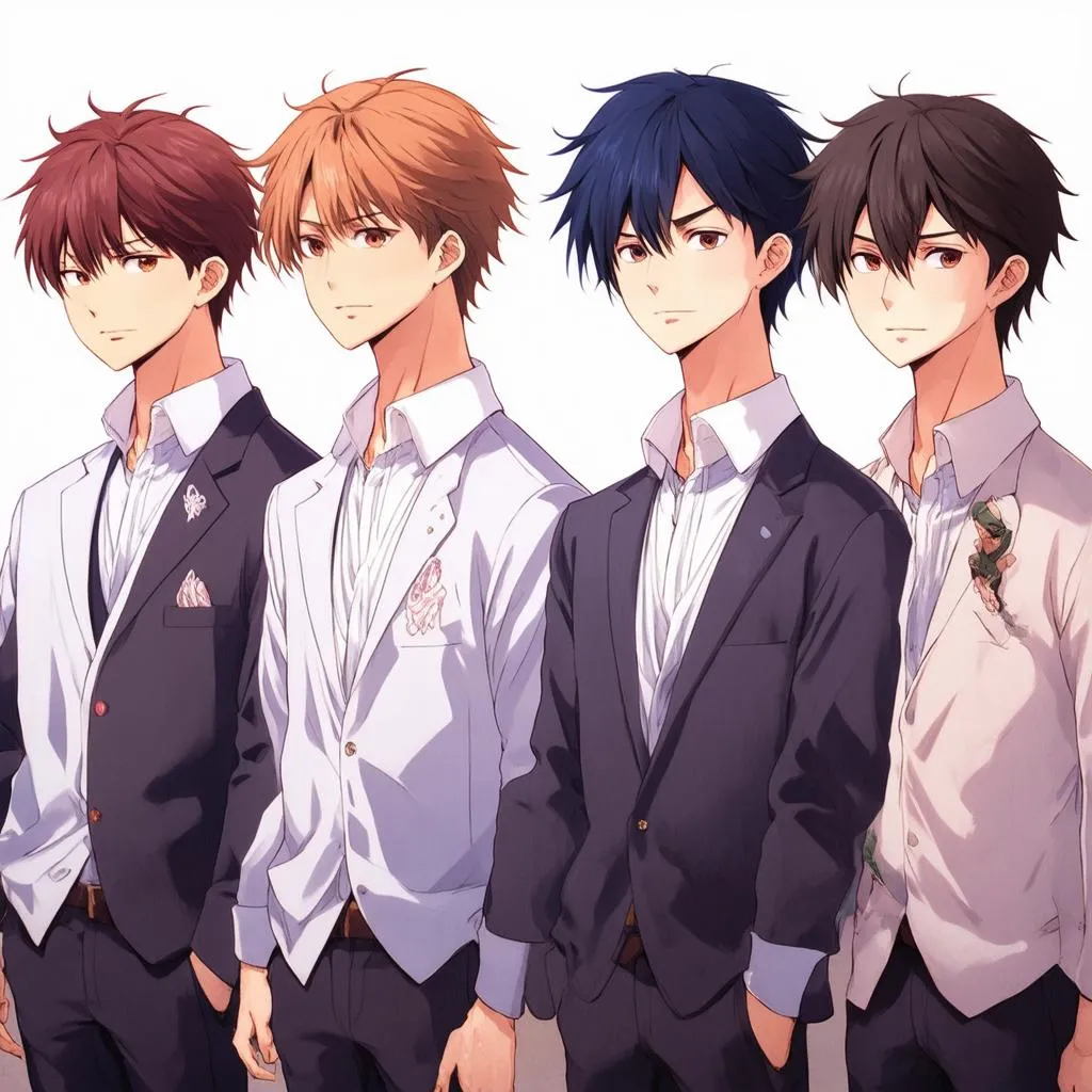 Nhân Vật Otome Game