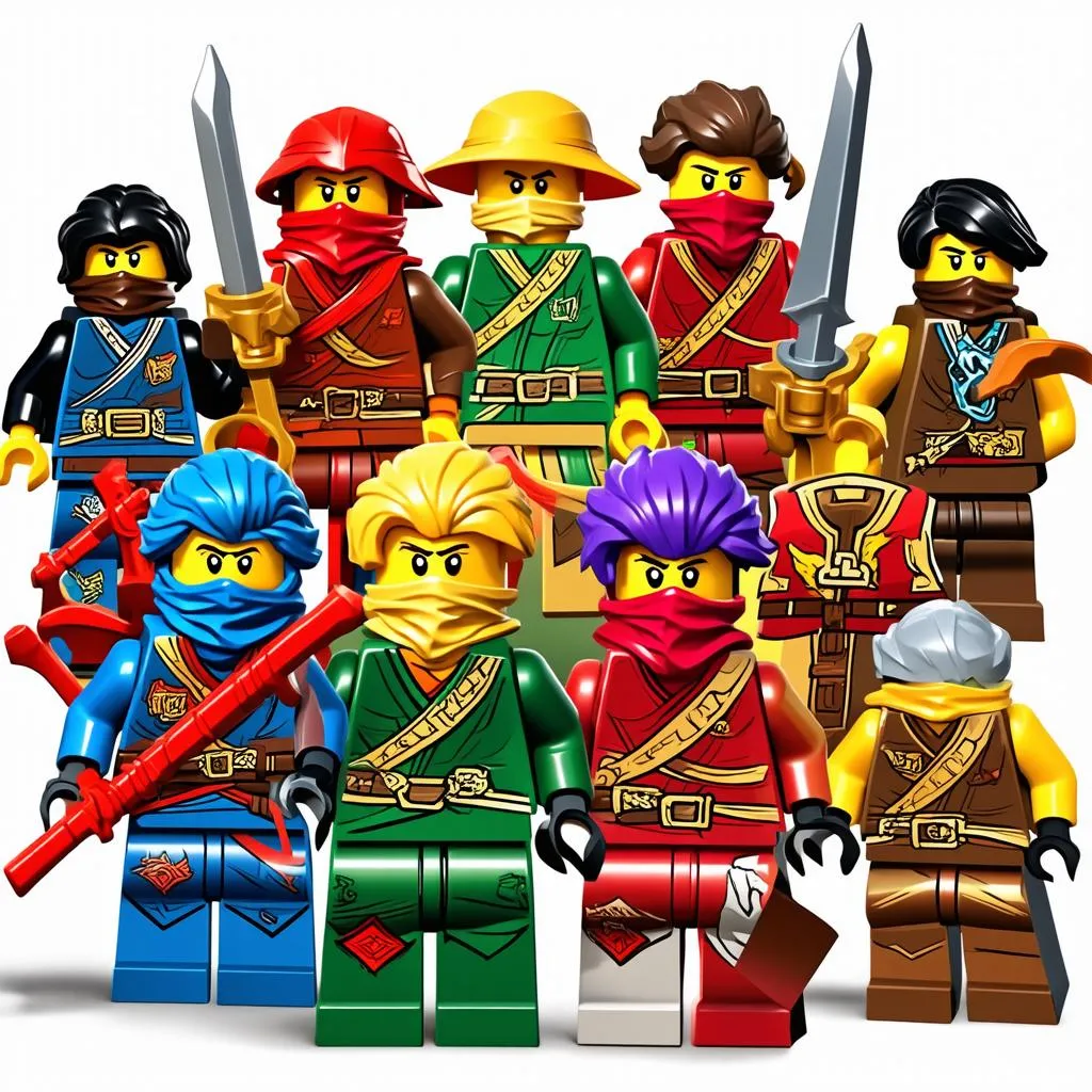 Các Ninja trong Ninjago